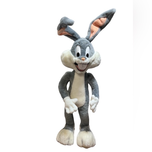 Vintage 1989 Bugs Bunny Plush Stuffed Animal 23” Warner Bros - Picture 1 of 9